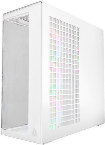 Arctic Xtender VG Gaming Midi Tower Κουτί Υπολογιστή με ARGB Φωτισμό Λευκό