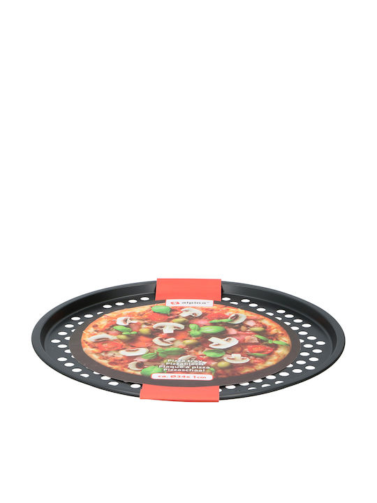 Alpina Appliances Perforated Aluminum Baking Pan with Non-Stick Coating 34cm