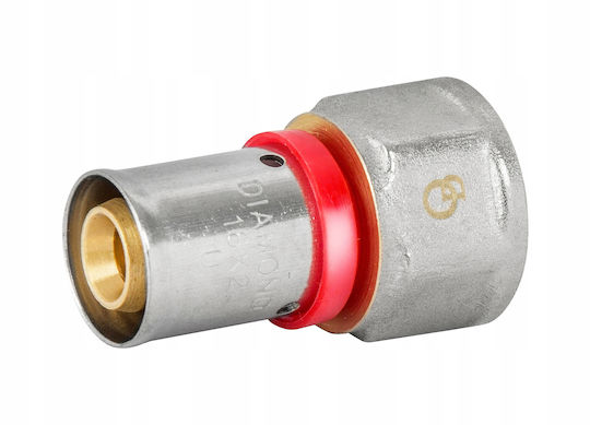 Pex Coupling 20x1 Gw Crimped Press Fitting