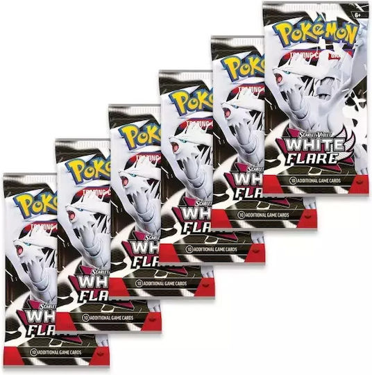 Pokemon Weiße Flare Bündel Scharlachrot & Violett Booster-Pack Verschiedene Designs