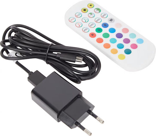 Grundig LED Stehleuchte H140cm. mit RGB Licht Schwarz