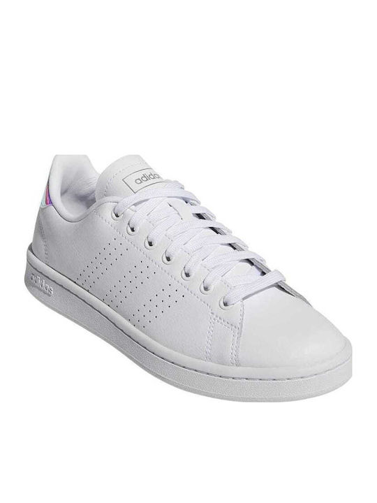 Advantage Γυναικεία Sneakers Cloud White / Silver Metallic
