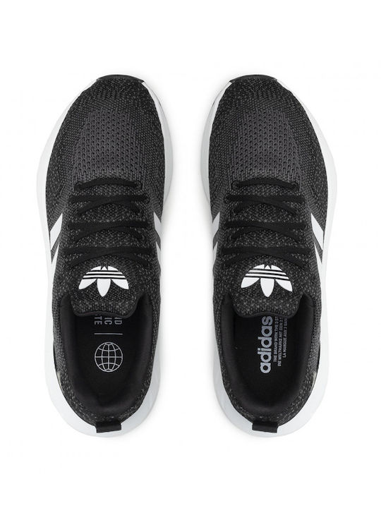 Swift Run 22 Adidași Pentru Bărbați Core Negru / Alb Cloud / Gri Five