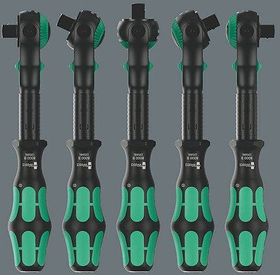 Wera Ключове с Каре 3/8" Дължина 19.9см.