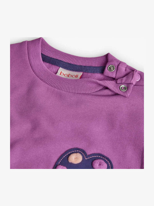 Παιδικό Φούτερ Purple