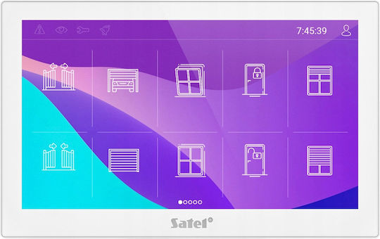 Satel Security Access-Control Keypad White INT-TSH210-W