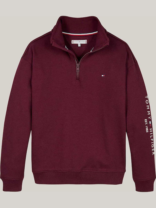 Kids Sweatshirt Burgundy Essential
