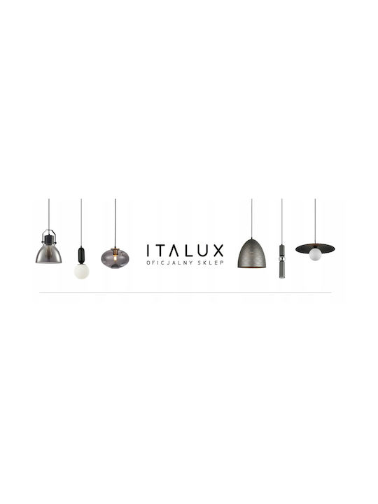 Italux Μονό Σποτ με Ντουί GU10 σε Χρυσό Χρώμα