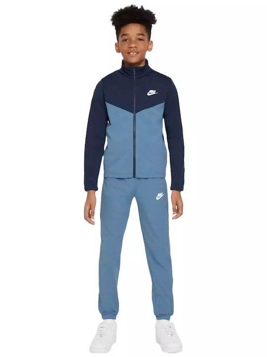 Детски Комплект Анцуг Син 2 Бройки Sportswear
