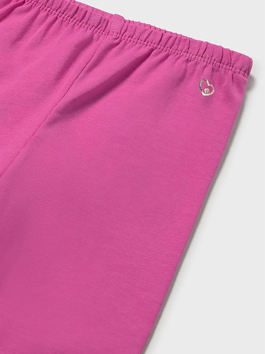 Kinder Leggings Radfahren Kurz Fuchsia
