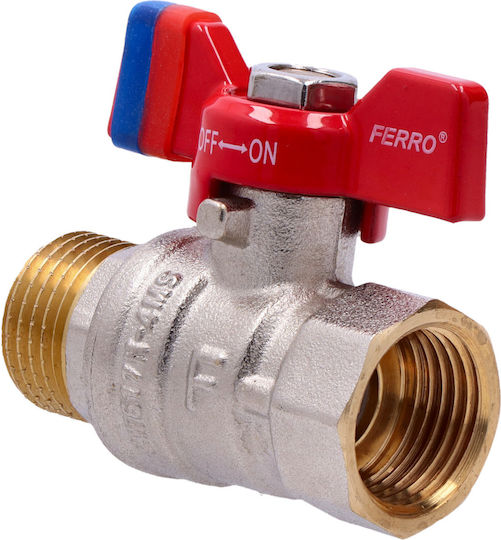 Robinet Sferic Cu Fluture 1/2 Inch F-comfort