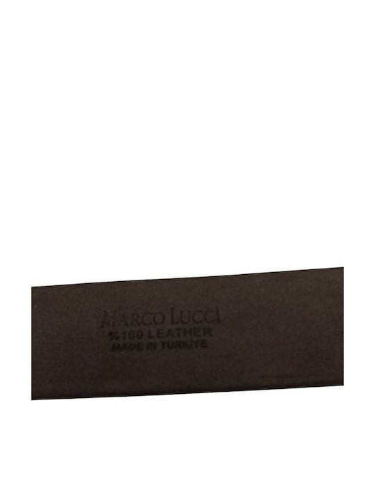 Herren Gürtel Leder Braun