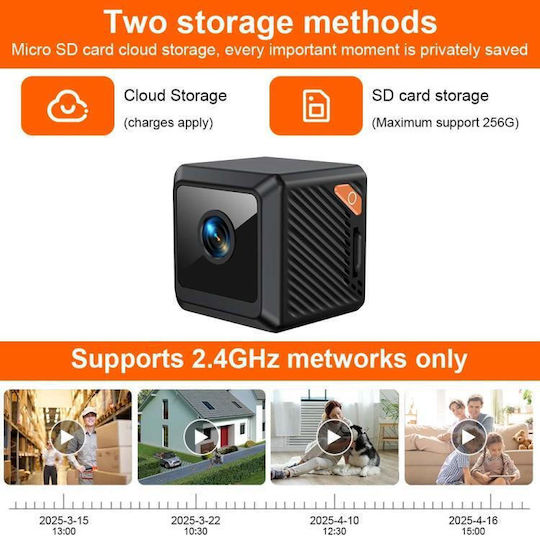 Hidden Camera WiFi with Motion Detector