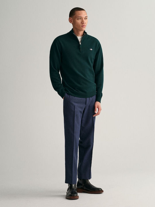 Langarm-Pullover Grün