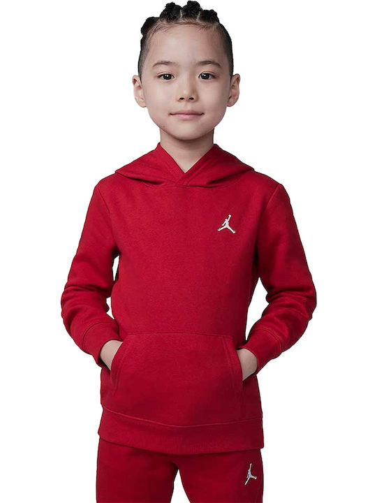 Kids Sweatpants Set Red 2pcs Jumpman