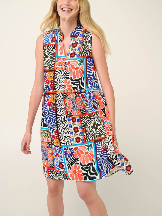 Summer Mini Dress Coral
