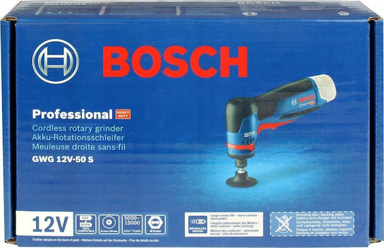 Bosch GWG 12V-50 S Solo Battery Powered Straight Sander 12V with Speed Control 06013A7000