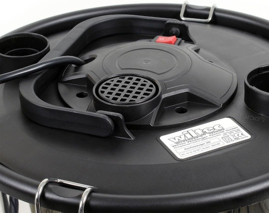 Wiltoc Aschesauger 800W mit Behälter 20Es