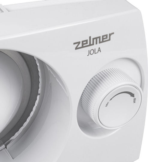 Κόφτης Τροφίμων Zelmer Zfs1016 150w Ρυθμιζόμενο Πάχος Κοπής 0-15 Mm Αφαιρούμενος Δίσκος Κοπής Τρο