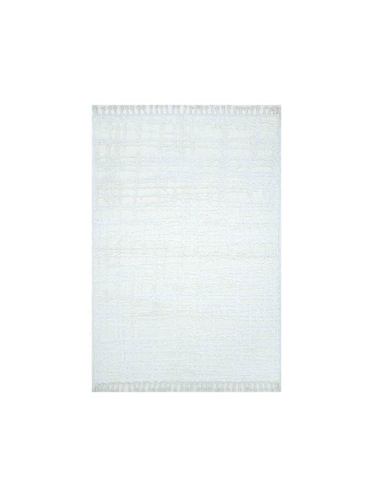 Ezzo Shaggy B723a1a Σετ Shaggy Χαλιά Κρεβατοκάμαρας Cream 12-B723A1A 3τμχ