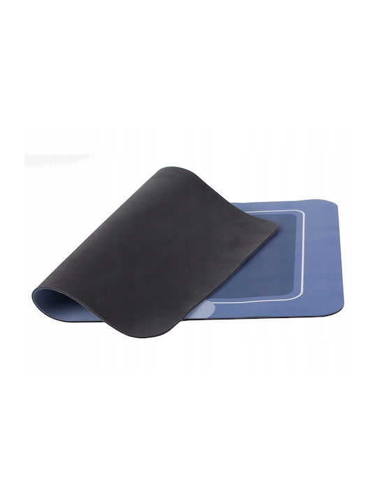 Non-Slip Bath Mat Microfiber AT7165 Navy Blue 58x38cm