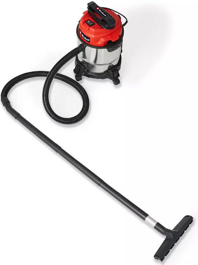 Einhell Tcvc 1812/1 S Vacuum Wet / Dry 1250W with Stainless Bin 12lt