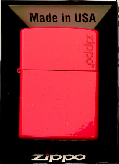 Zippo Lighter Set Red Matte Logo Gift No1