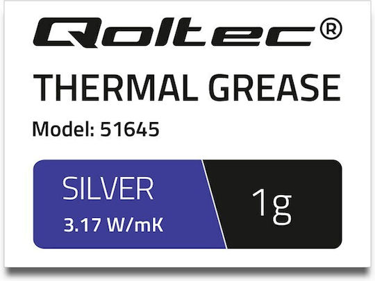 Qoltec 51645 Thermal Paste 1gr
