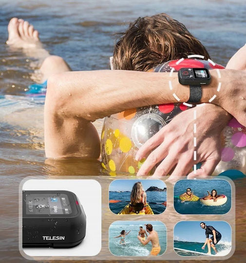 Wireless Remote Control Bt Gopro Hero 13 12 11 10 9 8 Black Max Telesin Ip54 S5-rmt-01-tgp T13