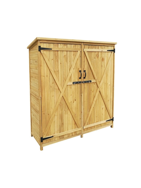 Zweiflügeliger Schrank Hölzernes 140x50x162cm