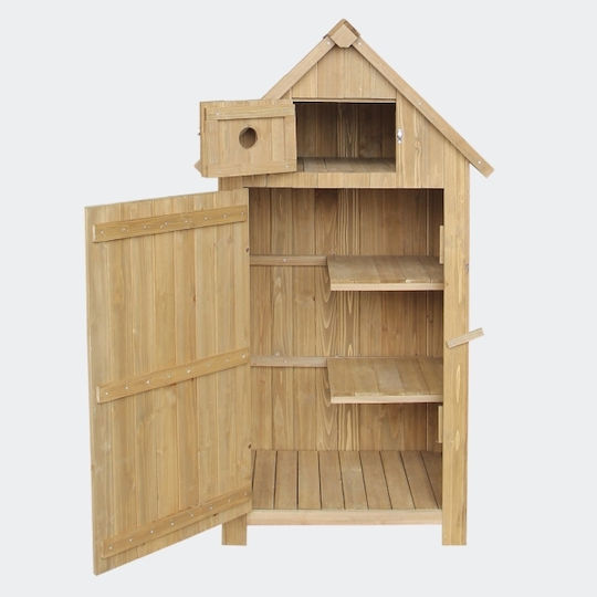 Single Door Wooden 77x54x142cm Single Door Wooden 77x54x142cm