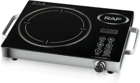 Raf Ceramic Countertop Single Burner Black