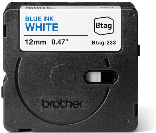 Brother Тиксо за етикетни машини 4м x 12мм в Син цвят 1бр
