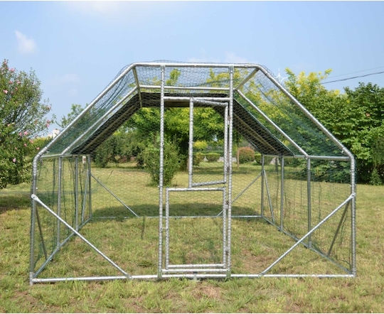 Wiltoc 62396 Cușcă Metalică pentru păsări 400bucx300bucx200buccm.