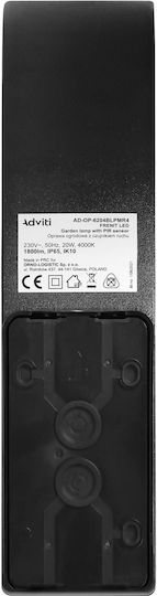 Orno Стенно Външно Осветително Тяло LED IP65 20W с Естествено бяло Светлина