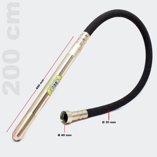 Wiltoc 61567 Μαρκούτσι Betonrüttler 35mm 2Meter
