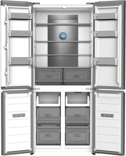 Princess Kühl-Gefrierkombination 463Es Total NoFrost H192xB83.5xT60cm. Inox 4DE476PAR