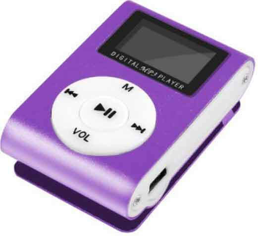 Andowl Q-a208 MP3 Player (8GB) with LCD Screen Pink
