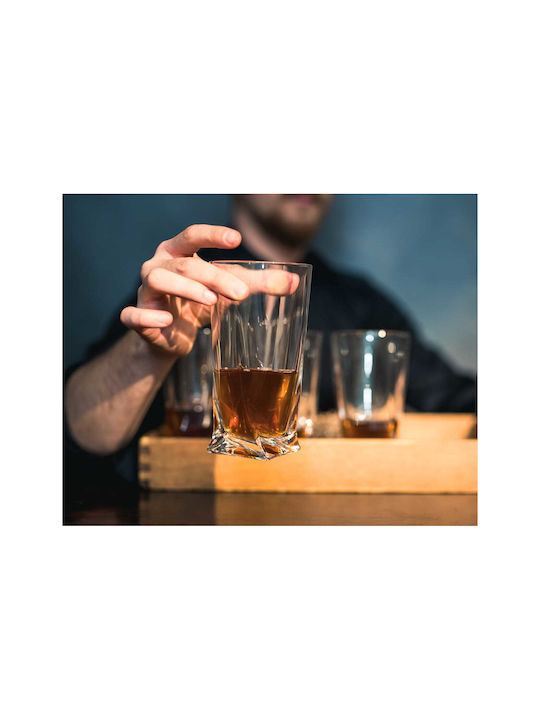 Bohemia Set Gläser Wasser aus Glas 350ml 6Stück