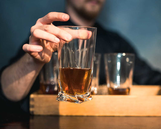 Bohemia Set Pahare Pentru Apă Din Sticlă 350ml 6 Bucăți