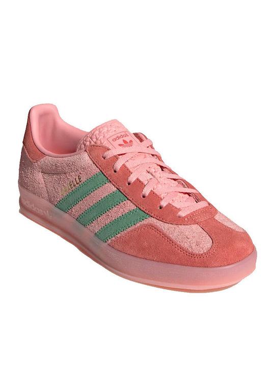 Gazelle Indoor Γυναικεία Sneakers Semi Pink Spark / Preloved Scarlet