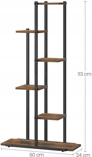 Suport pentru Flori Suport pentru Plante Ghivece Raft Rustic Rafturi din Lemn