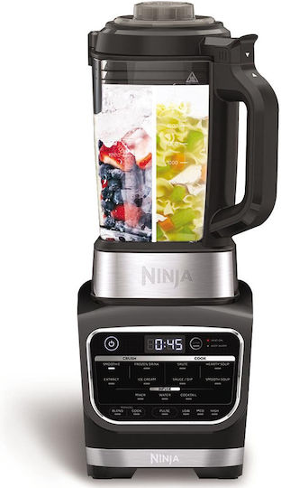 Ninja Foodi Blender & Soup Maker Blender with Glass Jug 1.7 lt 1000W Black