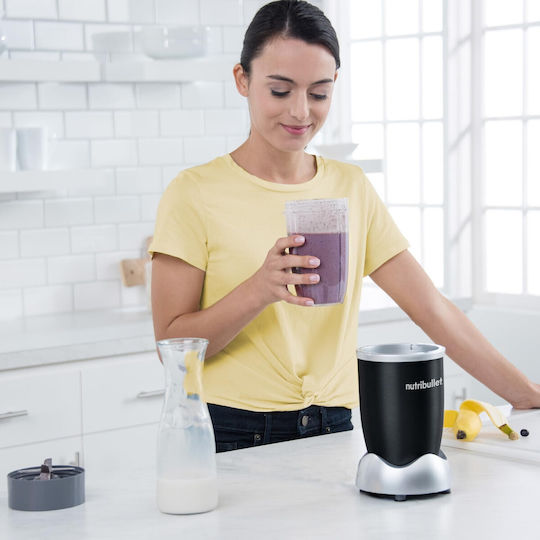 NutriBullet Блендер с Кана Тритан 700 мл 600W Черен