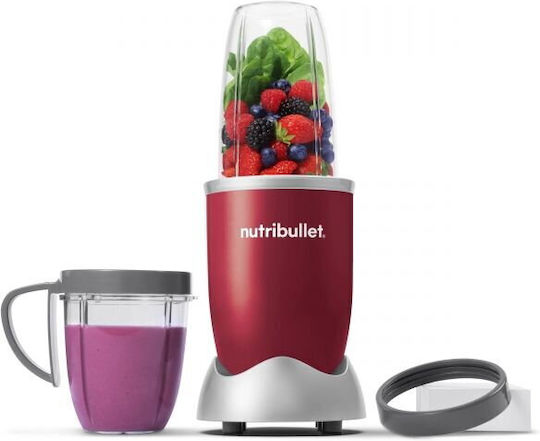 NutriBullet 600 Блендери с Каната Тритан 700 мл 600W Червен