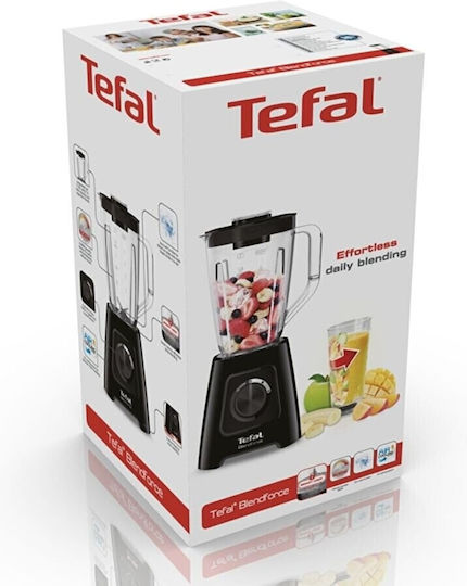 Tefal Blendforce 2 Μπλέντερ με Πλαστική Κανάτα 2 lt 600W Μαύρο