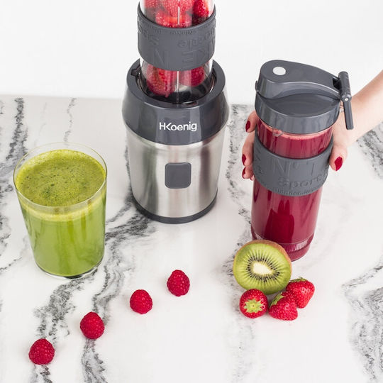 HKoenig SMOO Blender With Plastic Jug 570 ml 300W Black