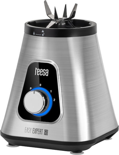 Teesa Mixer mit Glas Kanäta 1,5 l 1300W Silber TSA3549