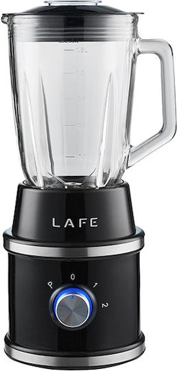 Lafe Blender with Stainless Steel Jug 1.5 lt 1300W Black 1633677