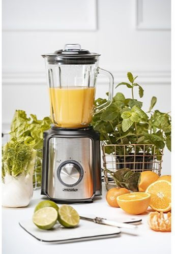 Mesko MS 4080 Mixer mit Glas Kanäta 1,5 l 1200W Schwarzes